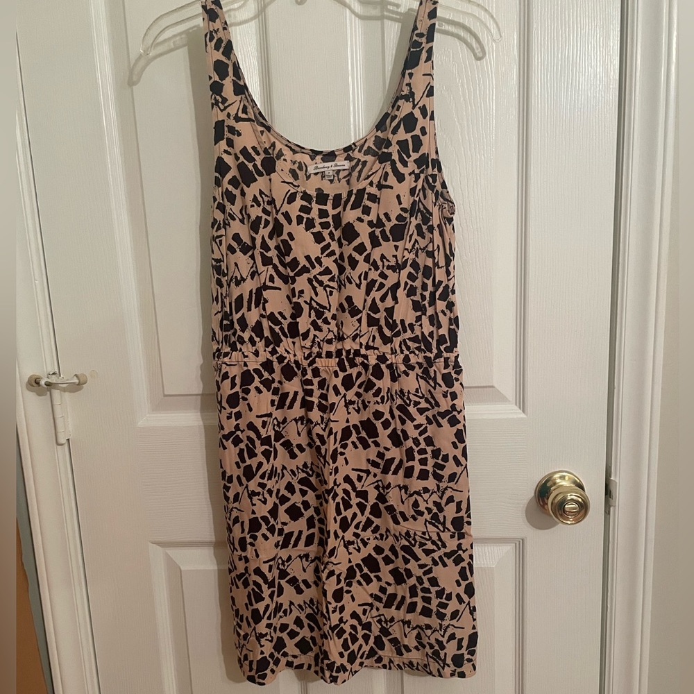 Broadway & Broome pink and black dress